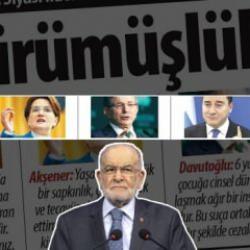 Altılı masayı 5'e düşürdüler! Karamollaoğlu'nu yok saydılar