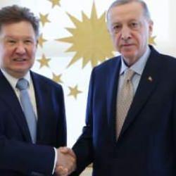 Cumhurbaşkanı Erdoğan, Gazprom Başkanı ile görüştü