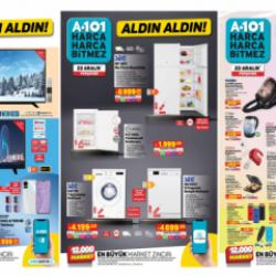  A101 Akt&uuml;el 23 Aralık 2022 Kataloğu Fiyat Listesi! A101'de bug&uuml;n hangi &uuml;r&uuml;nler indirimli?