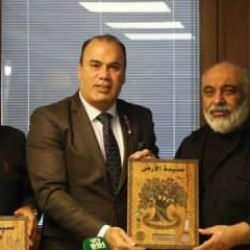 B&uuml;lent Yıldırım&rsquo;a &ldquo;Filistin&rsquo;e Destek Veren Yılın Kişisi&rdquo; &ouml;d&uuml;l&uuml;