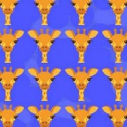 Dikkat gerektiren zeka testi: Resimdeki farklı zürafayı 7 saniyede görebilecek misiniz?