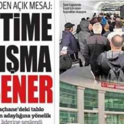 Kılı&ccedil;daroğlu'ndan Akşener'e a&ccedil;ık uyarı: Karışma! - 20 Aralık gazete manşetleri