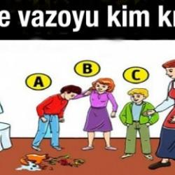 Resimli kişilik testi: Sizce vazoyu kim kırdı? Seçiminiz ile özellikleriniz ortaya çıkacak!