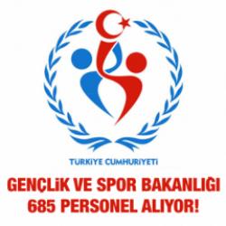 Gençlik ve Spor Bakanlığı 50 KPSS ile 685 personel alımı! GSB başvuru şartları, kadrolar