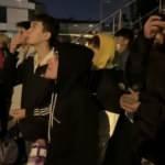 Pes dedirten anlar! Film izler gibi izlediler