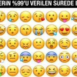 Gözlük isteyen zeka testi: 9 saniyede iki aynı emojiyi bulun, deneyenlerin %99'u bulamadı!