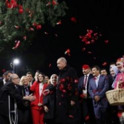 Cumhurbaşkanı Erdoğan, "Kadınlarla B&uuml;y&uuml;k T&uuml;rkiye Yolunda Programı"nda konuştu