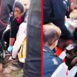 Siirt&rsquo;te 15 yaşındaki gen&ccedil;, tarlada ayağını &ccedil;apa makinesine kaptırdı!