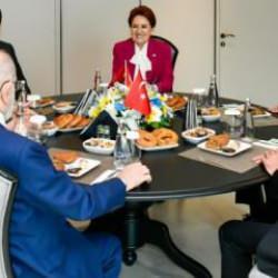 6'lı masa toplantısı 9 saat s&uuml;rd&uuml;! 'Aday' a&ccedil;ıklaması