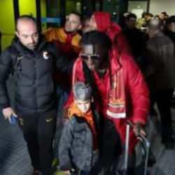 Galatasaray kafilesi Giresun'da coşkuyla karşılandı