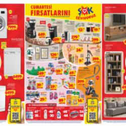 ŞOK Akt&uuml;el 28 Ocak 2023 Kataloğu Listesi! Kitaplık, raflı konsol, k&ouml;şe koltuk, ayakkabılık...