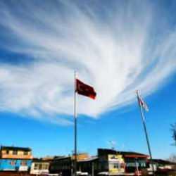 Van'da g&ouml;ky&uuml;z&uuml;nde oluşan g&ouml;r&uuml;nt&uuml; adeta şaşkına &ccedil;evirdi!