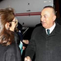 Dışişleri Bakanı Mevl&uuml;t &Ccedil;avuşoğlu Estonya'da