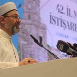  Diyanet İşleri Başkanı Erbaş'tan İsve&ccedil;'e tepki