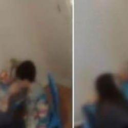 Otizmli &ccedil;ocuğa psikologdan dayak!