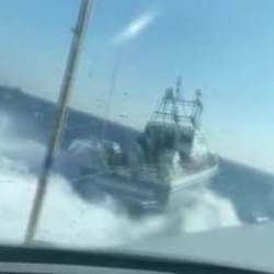 Türk balıkçıları taciz eden Yunan Sahil Güvenliği püskürtüldü!