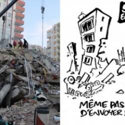 Charlie Hebdo, Türkiye'deki depremlerle alay etti