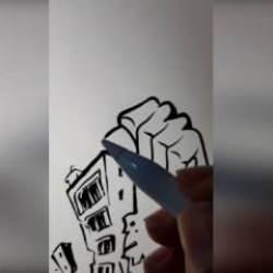 Charlie Hebdo'nun al&ccedil;ak karikat&uuml;r&uuml;ne anlamlı cevap!