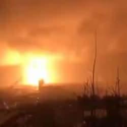 Deprem anında ortaya çıkan ürkütücü görüntü kan dondurdu!