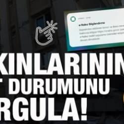 Depremden etkilenen birinci ve ikinci derece yakınlarınızı buradan sorgulayabilirsiniz!