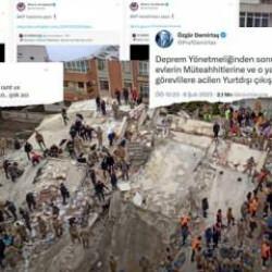 Provokatörler yine piyasada! Deprem vurdu, onlar siyaset yaptı