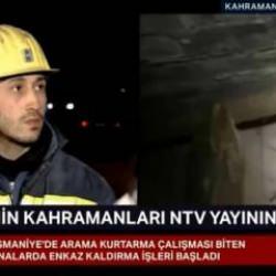 Arama kurtarma çalışmalarına katılan madenci: Bizim canımız Türkiye