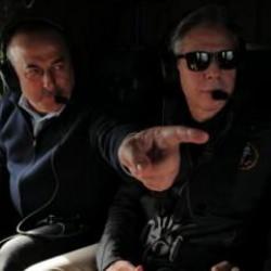 Bakan Çavuşoğlu, ABD’li mevkidaşı ile deprem bölgesinde 