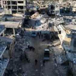 Deprem yıktı geçti: Suriye’nin o beldesinde taş üstünde taş kalmadı