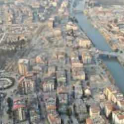 Depremin 8’inci gününde harabeye dönen Hatay'daki yıkım havadan görüntülendi