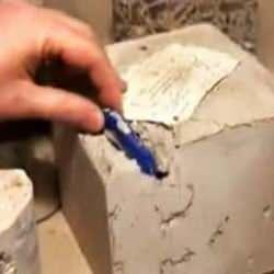 İstanbul'da akıllara durgunluk veren g&ouml;r&uuml;nt&uuml;! Binanın kolonundan bakın neler &ccedil;ıktı...