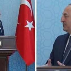 Çavuşoğlu, PKK'ya verilen desteği savunan ABD'li mevkidaşına anında cevap verdi