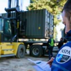 NATO&rsquo;nun g&ouml;ndereceği konteyner evlerden 600'&uuml; T&uuml;rkiye&rsquo;ye doğru hareket etti