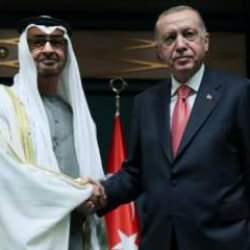 Başkan Erdoğan ve BAE Devlet Başkanı Al Nahyan'dan peş peşe açıklama