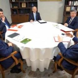 Masada Akşener'siz ilk toplantı! 5 liderden ortak a&ccedil;ıklama!