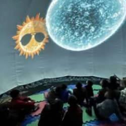 Depremzede çocuklara moral desteği: Teleskopla uzayı keşfediyorlar