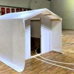 Depremzedeler i&ccedil;in el ele verdiler, &ccedil;adır &uuml;retmeye başladılar!