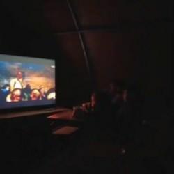 MSB, Hatay&rsquo;da kurduğu okulda &ccedil;izgi film g&ouml;sterimi yaptı