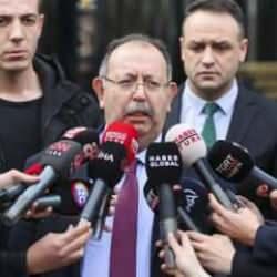 YSK Başkanı'ndan açıklama: Seçim takvimi nasıl işleyecek?