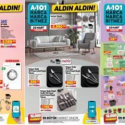 A101'de bug&uuml;n hangi &uuml;r&uuml;nler indirimli? A101 Akt&uuml;el 24 Mart 2023 Kataloğu