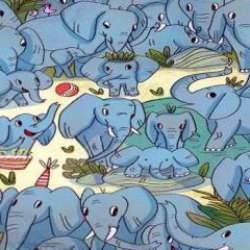 Deha avlayan zeka testi: Fil sürüsünün içindeki yavru gergedanı 9 saniyede yalnızca üstün zekalılar bulabiliyor!