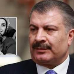 Bakan Koca'dan selde hayatını kaybeden hemşire ve bebeği i&ccedil;in taziye mesajı