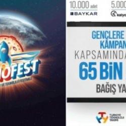 Türkiye'nin festivali TEKNOFEST'ten eğitime destek