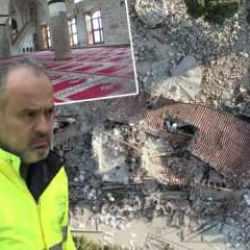 Bursa Büyükşehir Hatay'da depremde yıkılan tarihi Ulu Camii için devreye girdi
