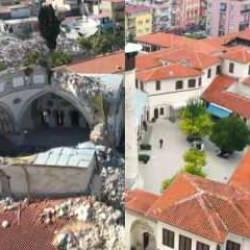 Deprem &ouml;ncesi ve sonrası Hatay g&ouml;r&uuml;nt&uuml;leri felaketin boyutunu bir kez daha g&ouml;sterdi!