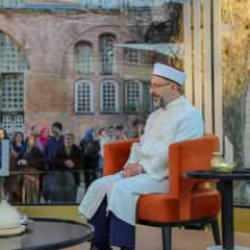Diyanet İşleri Başkanı Erbaş: Kalıcı konutlar için zekat verilebilir