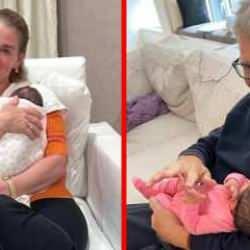 Bill Gates, torunuyla ilk fotoğrafını paylaştı