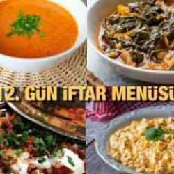 İftar menüleri 2023: 12. Gün iftar menüsü