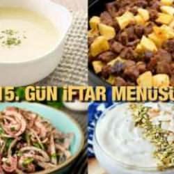 İftar menüleri 2023: 15. Gün iftar menüsü