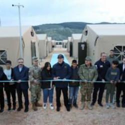 Bakan Akar ve Cavoli, Antakya NATO &Ccedil;adır Kenti'ni t&ouml;renle a&ccedil;tı