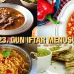 İftar menüleri 2023: 23. Gün iftar menüsü